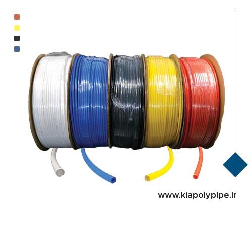 لوله کابلی پلی اتیلن رنگی